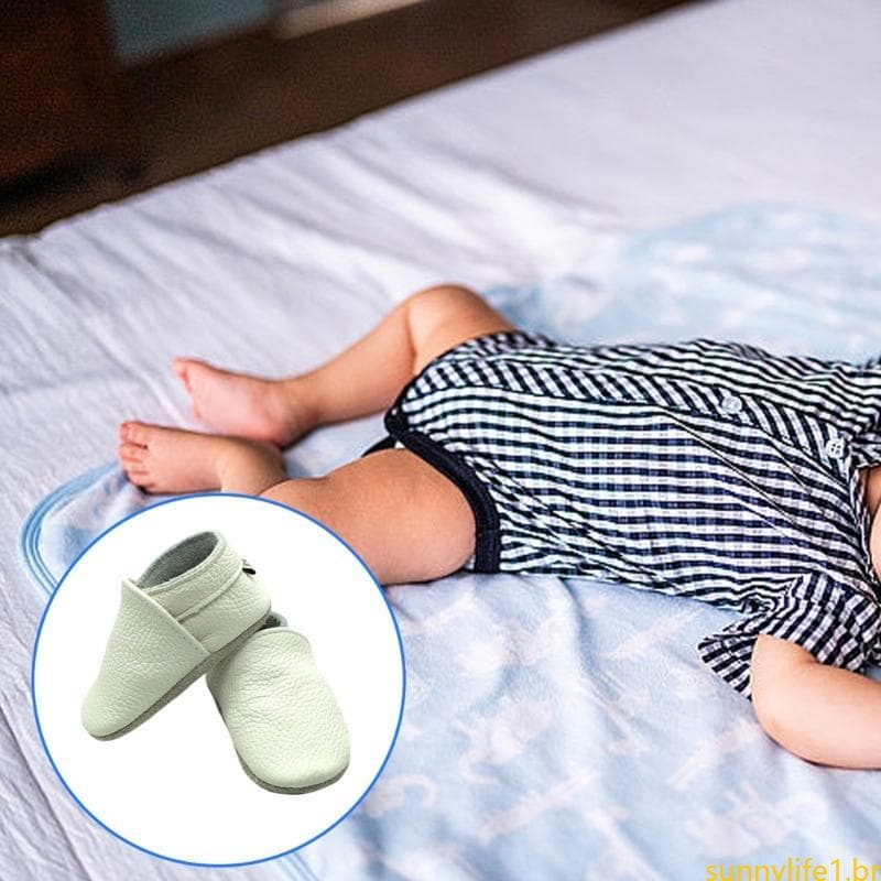 sun Prewalker Sapatos De Berço Primeiros Caminhada Calçados Mocassins De Couro De Primavera