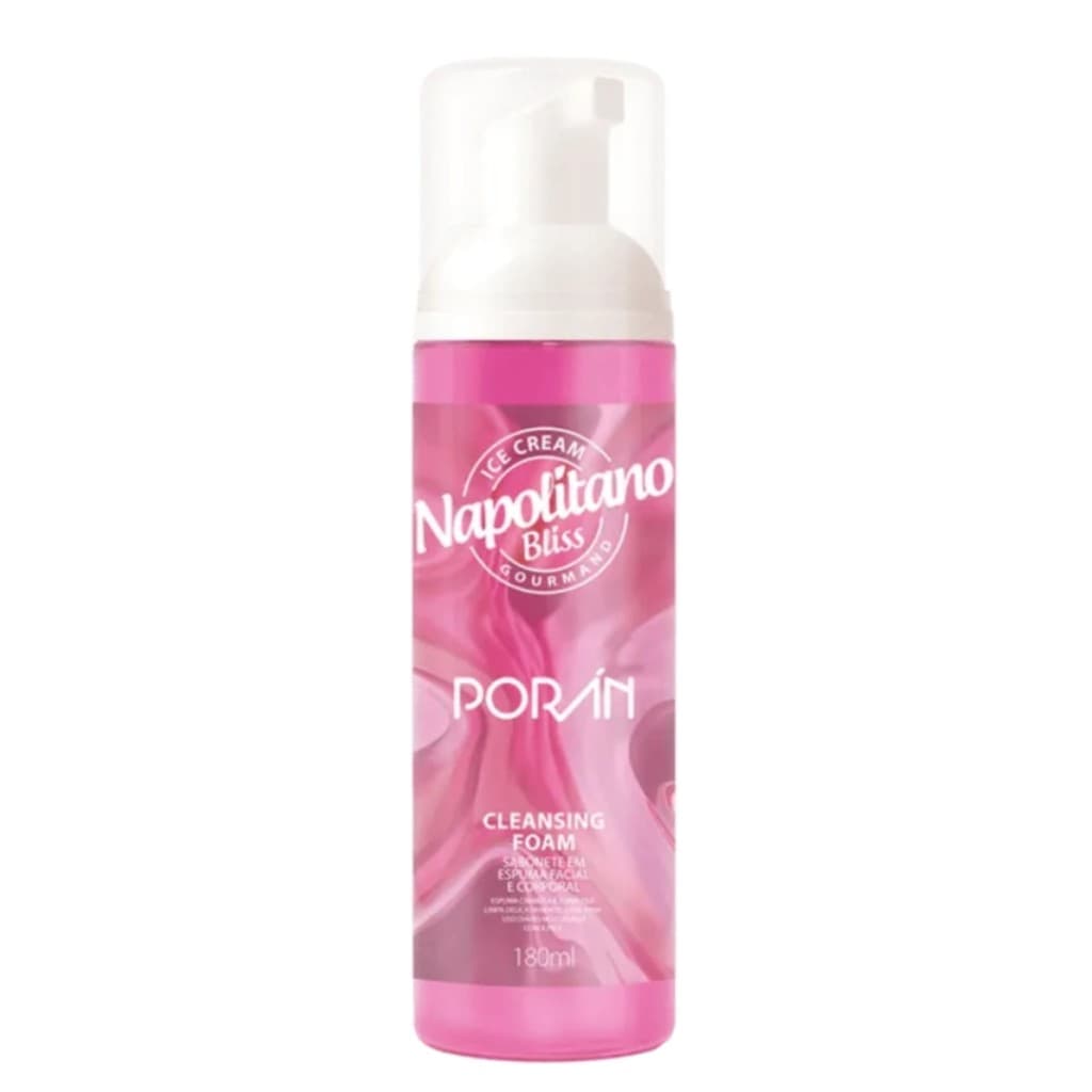 Mousse limpeza Vegano Ice Cream Napolitano Gourmand Porán