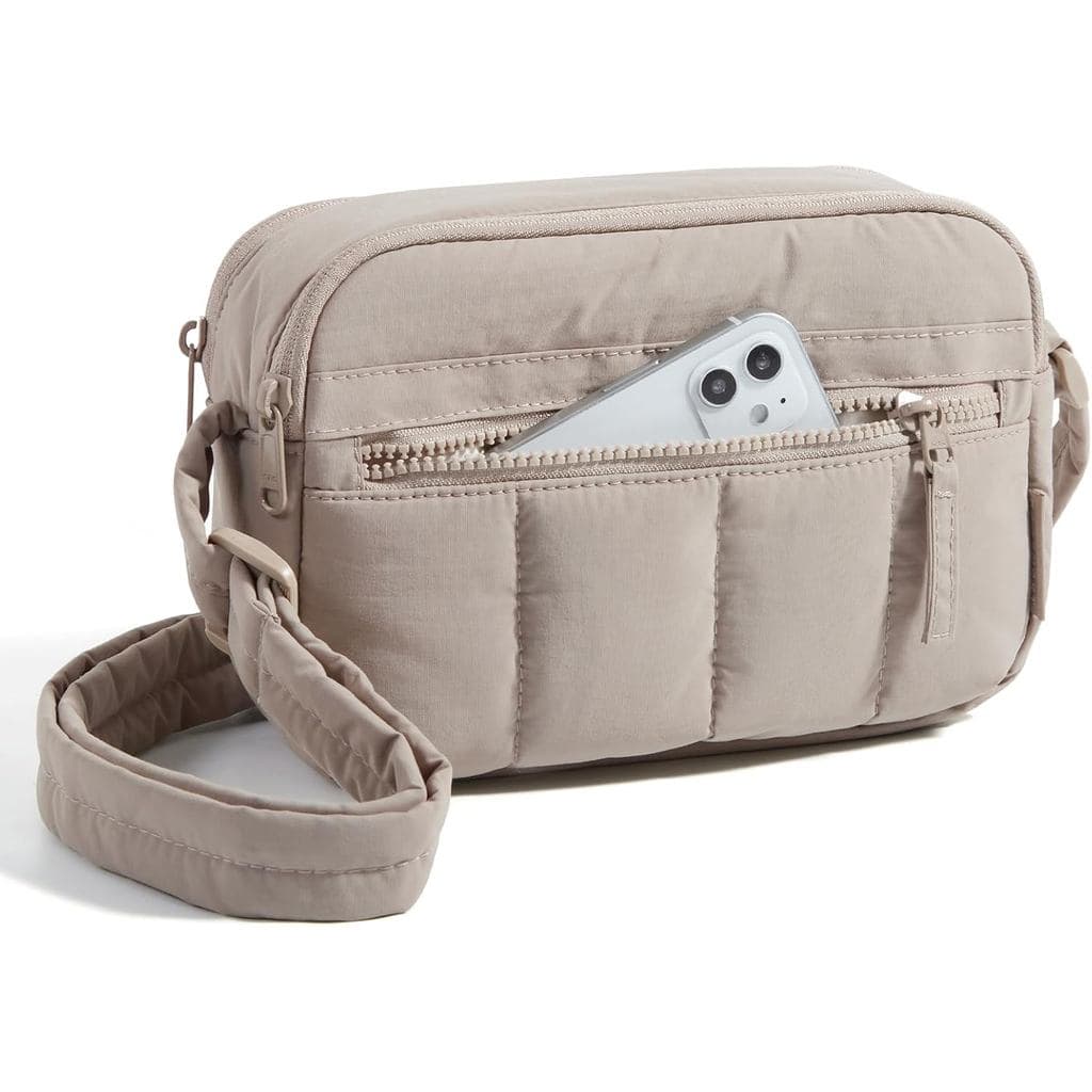Bolsa Transversal BAGART, Mini Bolsas Transversais para Mulheres, Bolsa de Viagem, Bolsa de Ombro Acolchoada com Compart
