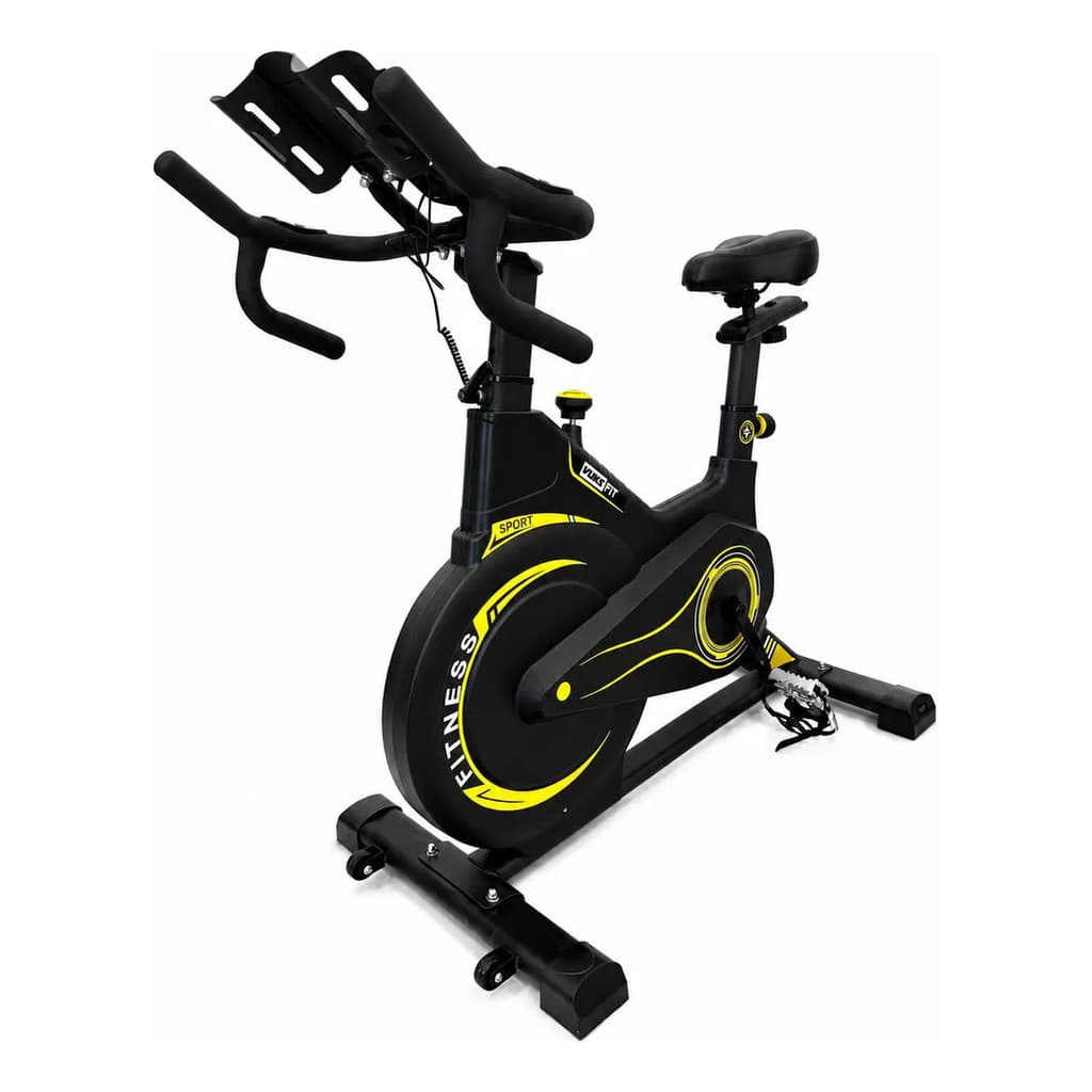 Bicicleta Spinning Profissional  Com Roda De Inércia De 13kg Vuks Fit