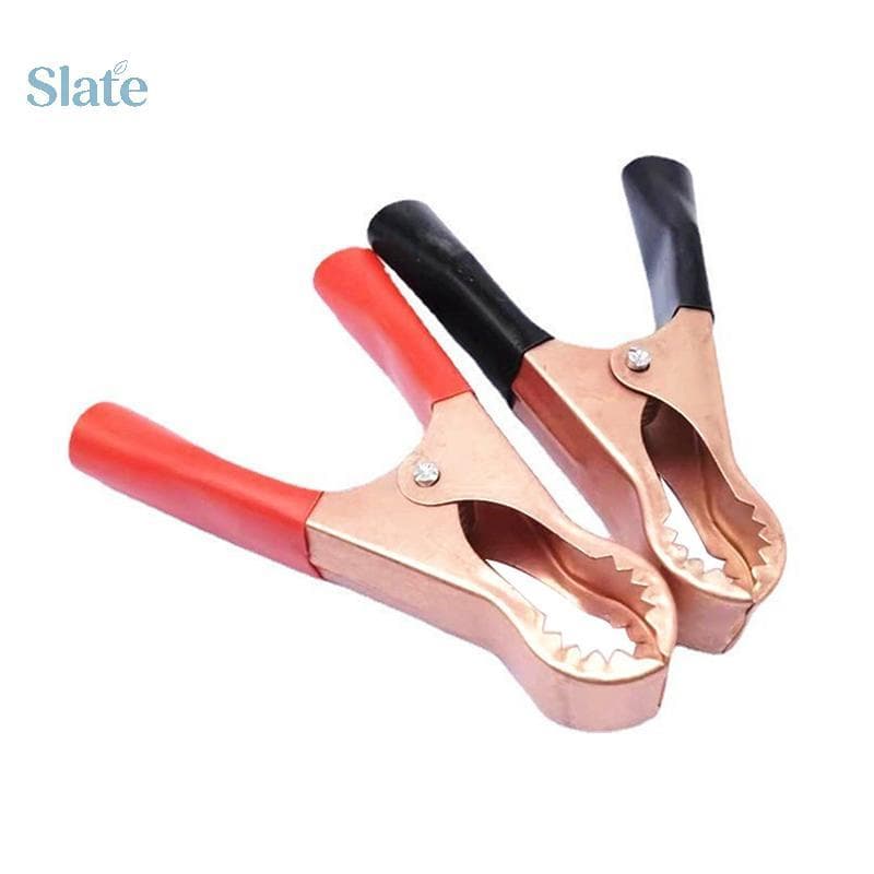 Slate 2 Peças 30A Vermelho + Crocodilo Carro Caravana Van Clipes De Chumbo De Teste De Bateria Melhor Promoção Jacaré Co