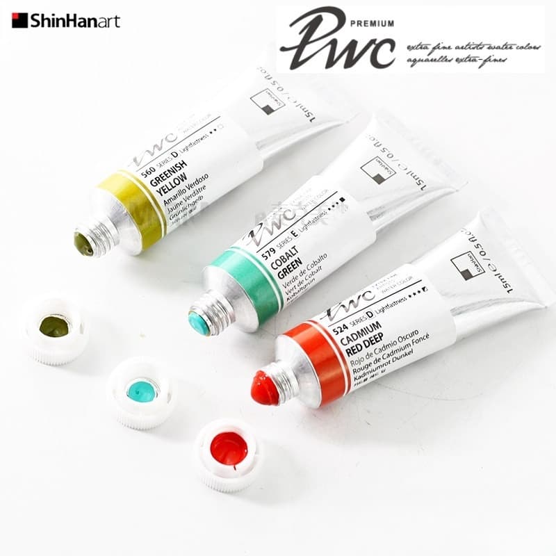 Coreano ShinHan Art Shinhanart-PWC-104 Cores Extra Fino Artista Quebra-Cabeças Tubo De Cor De Água 15ml-P2