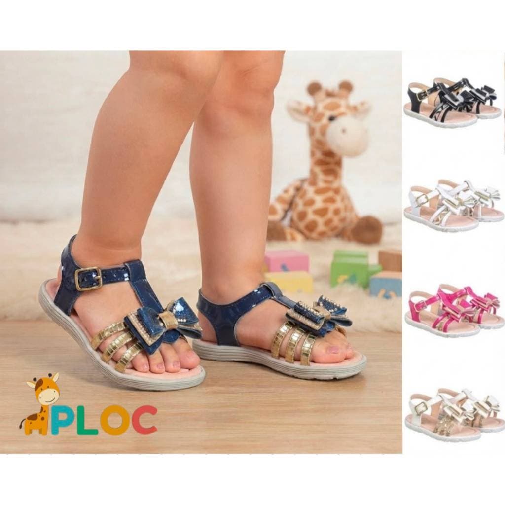 SANDÁLIA INFANTIL MENINA FASHION FESTA PLOC ANATÕMICO