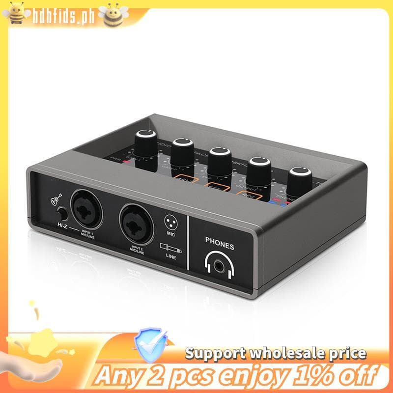 Mixer De Áudio Profissional , Interface USB , Placa De Som , Equipamento De DJ , Estúdio De Gravação , Conversor De Guit