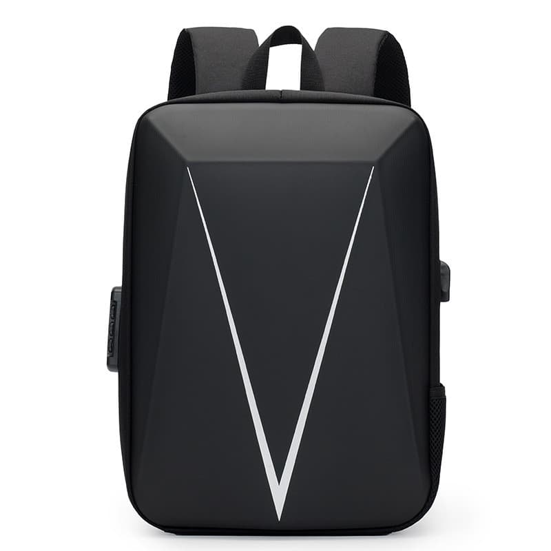 Moldar casca dura computador mochila masculina moda High School estudantes universitários mochila moldar mochila de negó