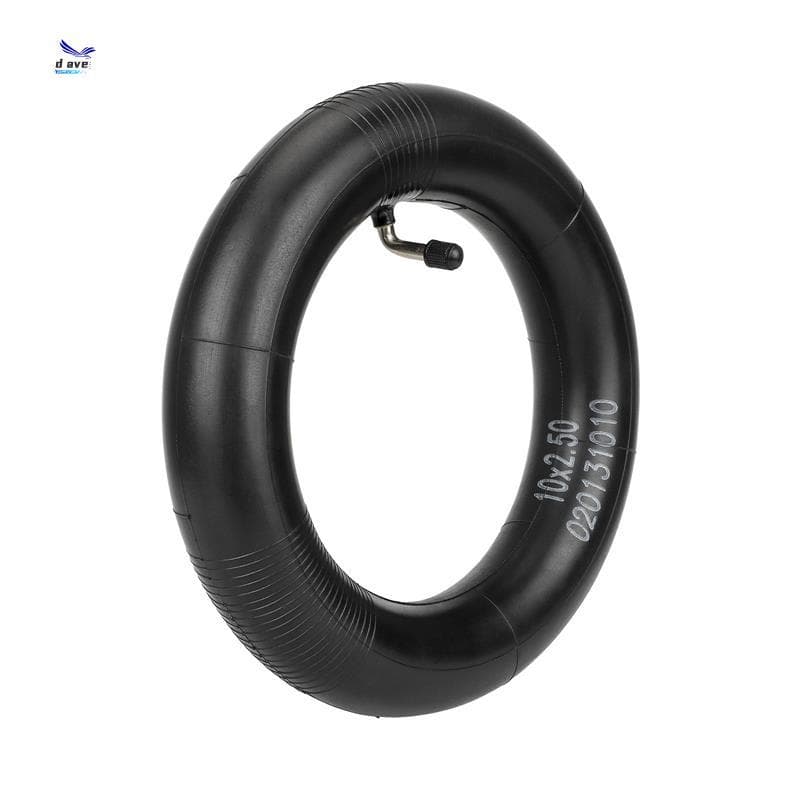 Tubo Interno 10X2.5 , Válvula De 90 Graus Para Scooter Elétrica Zero 10X/VSETT , Curvo , Fácil Instalação De Usar