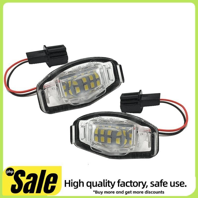 1 Par De Luz Led Para Placa De Carro , Lâmpada Licença Acessórios De Substituição Accord