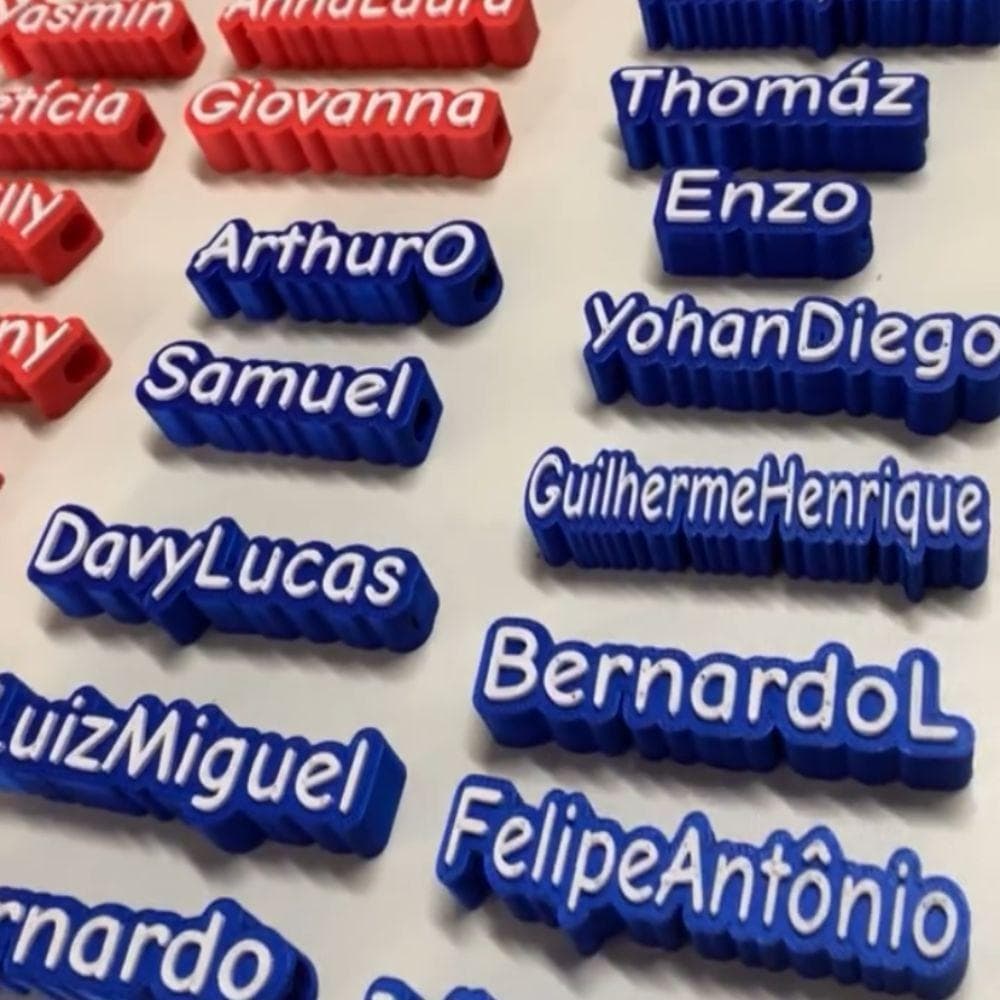 Kits de Ponteira Personalizada Para CANETAS TIPO Bic Com Nome 3D | Sob Encomenda