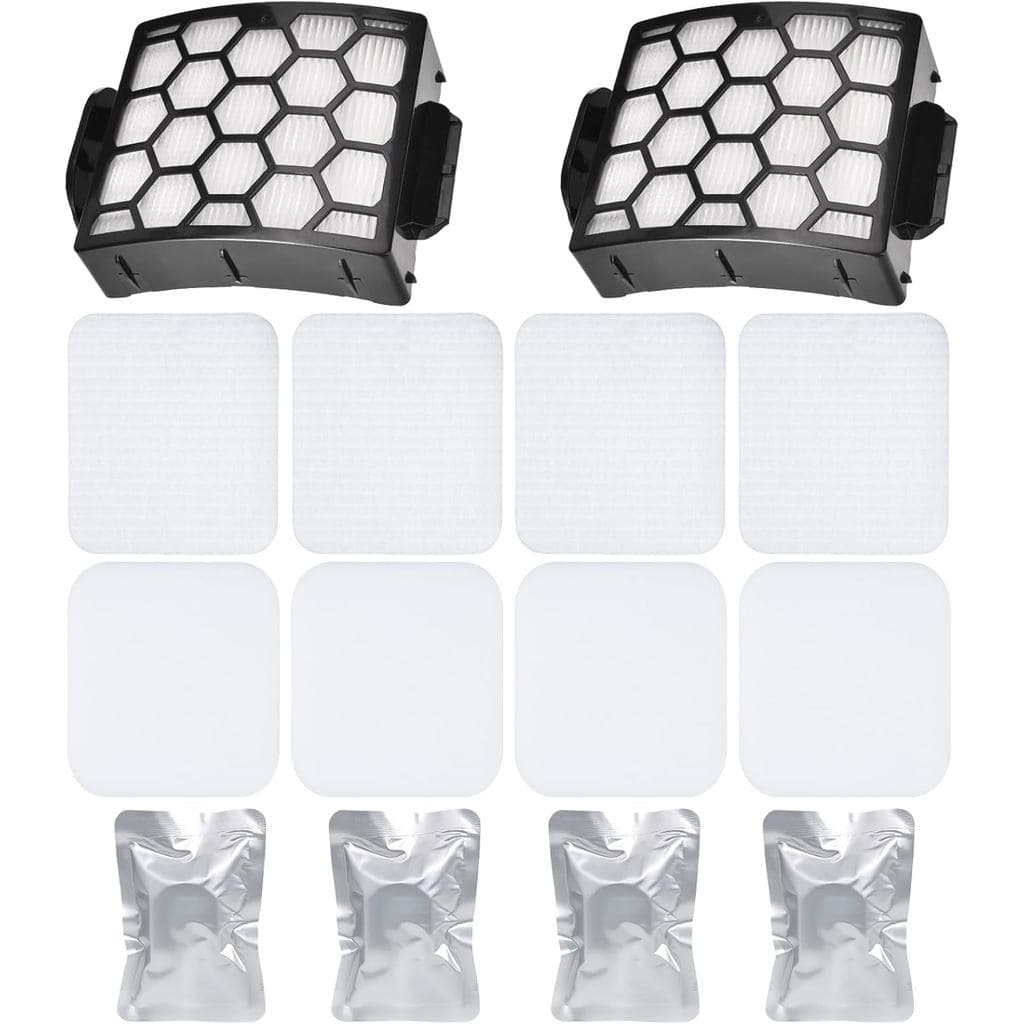 Filtros de Substituição UV900, Cartuchos Neutralizadores de Odor para Aspirador Vertical Shark UV900 UV950 LA492 Perform