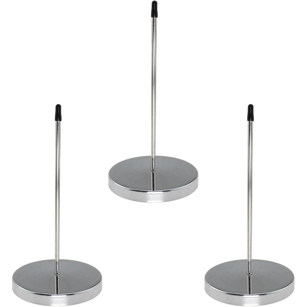 3 Peças Suporte de Recibos de Mesa 2.7x5.5 polegadas, Pinos de Fixação em Aço Inoxidável para Restaurante, Bar, Inspeção