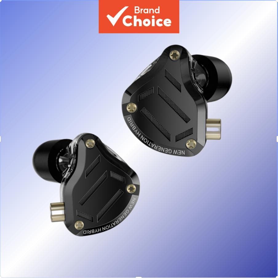 KZ ZS10 Pro 2 Fones De Ouvido 10 Driver Híbridos Monitor Intra-Auricular 1DD 4BA HiFi Com Fio Isolamento De Ruído IEM 2P
