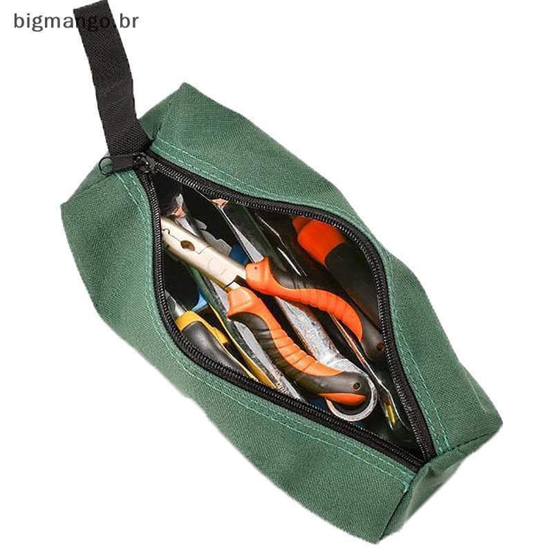 BIBR Bolsa De Ferramentas Manuais Parafusos Pequenos Unhas Broca Peças De Metal Organizador De Estojo De Instrumento De