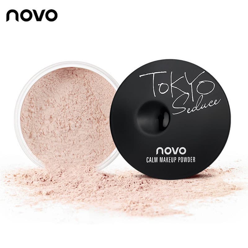 Ellie novo Aqua pó de configuração de maquiagem amigável à pele de longa duração controle de óleo pó iluminador Mineral
