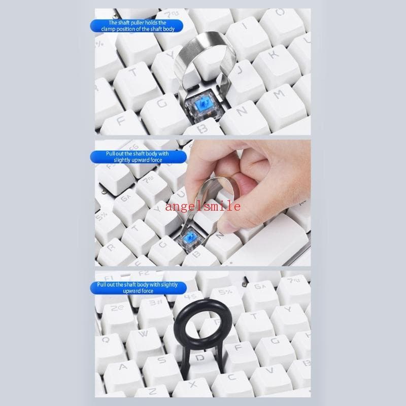Ultimatedly Kit Limpeza Teclado Interruptores Extrator Removedor Teclas E Escovas Múltiplas Finalidades