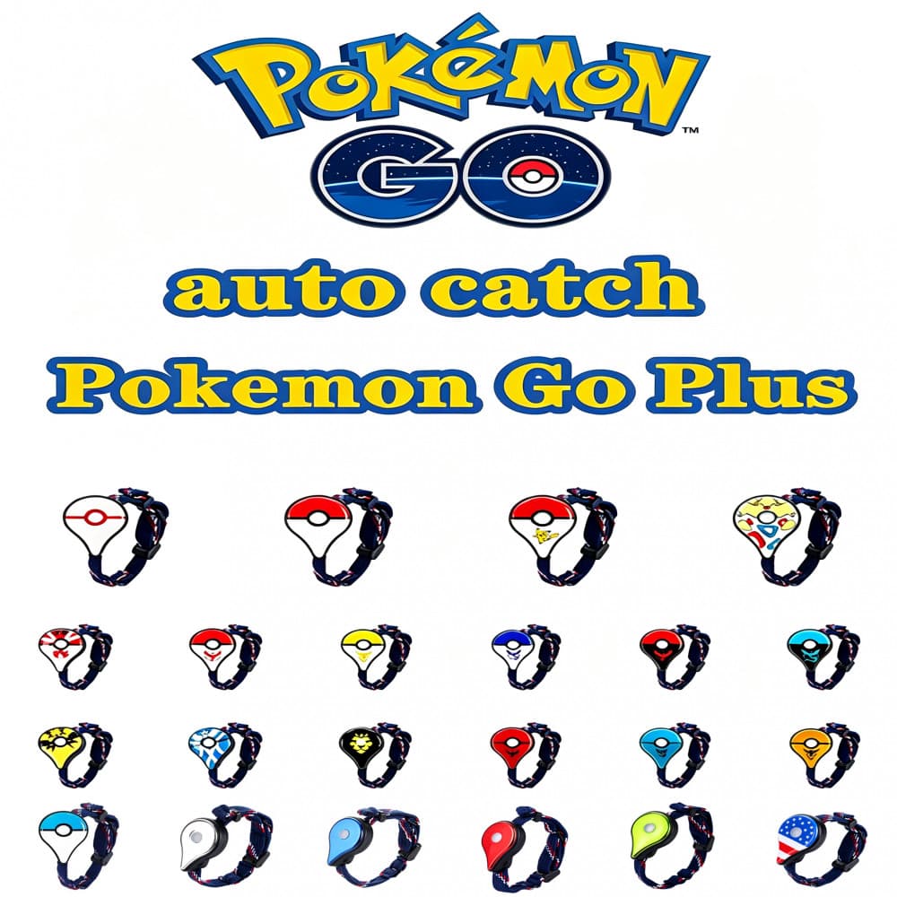 Novo Para iPhone Android Captura Totalmente Automática Versão Da Bateria Bolso Monstro Caber Pokémon Go Plus