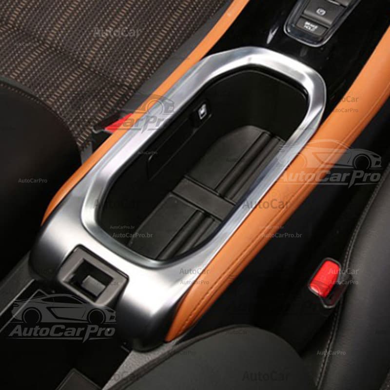 Para Honda HR-V HRV 2014-2020, Capa Decorativa para Porta-Copos do Console Central, Acessórios de Interior 0LI1