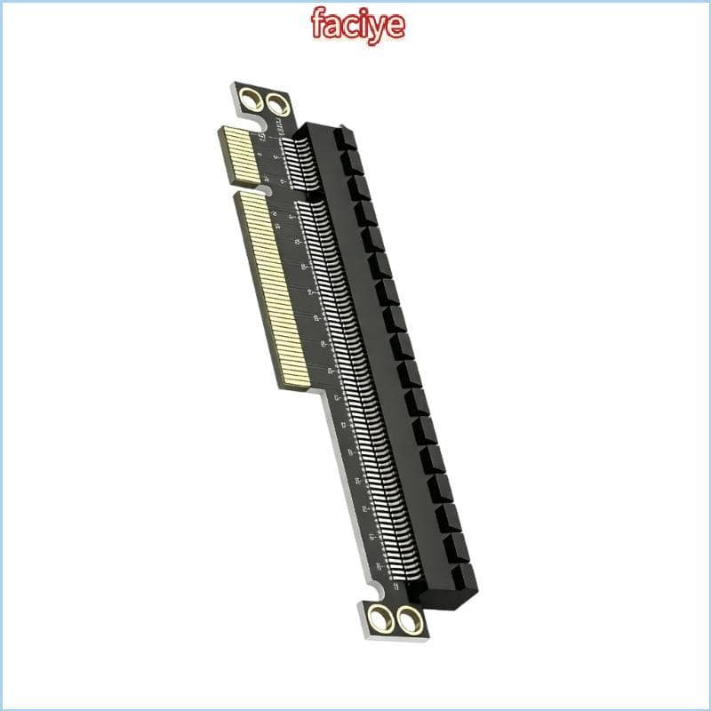 Placa Adaptadora Expansão PCIe X8 Para X16 Furo Montagem FCY Colocação Mesa