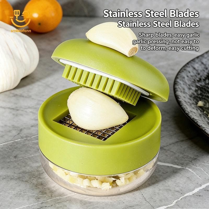 smileofenn Prensa De Alho Manual De Alta Qualidade Com ABS Resistente E Materiais De Aço Inoxidável Para Fácil Corte br