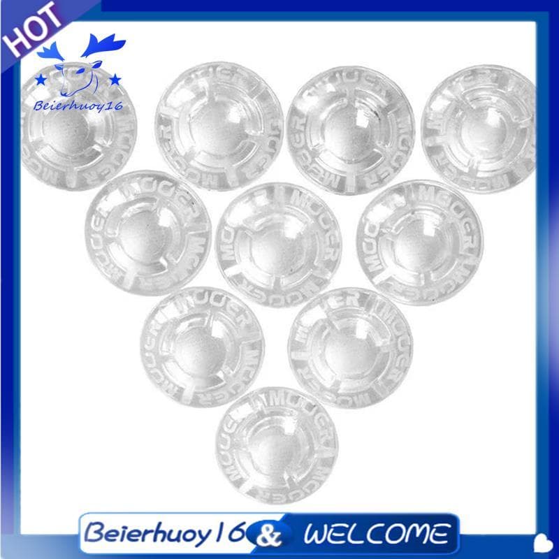 10 Pçs Salas Footswitch Toppers Pedal De Guitarra Doces Pára-Choques Efeitos Elétrica Acessórios Protetor
