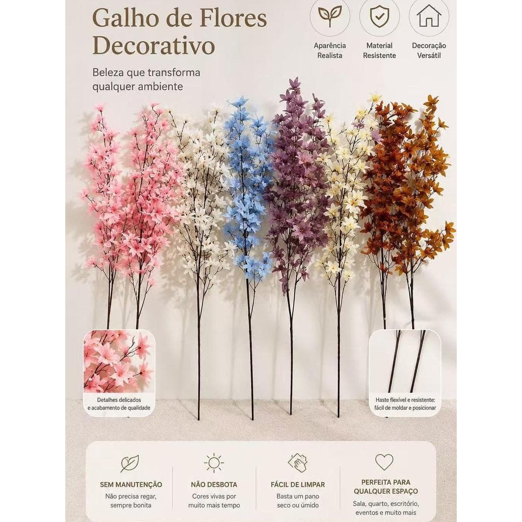 Orquídea Dançarina Oncidium Artificial, Decoração Casamento, Arranjo Floral