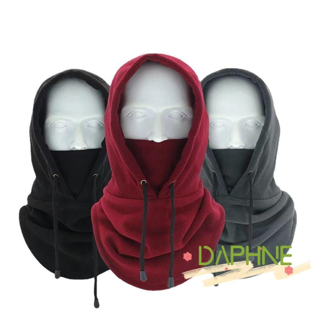 DAPHNE Balaclava , Chapéu De Inverno Mais Quente À Prova De Vento , Moda Polar Velo Rosto Inteiro Masculino Gorros Mulhe