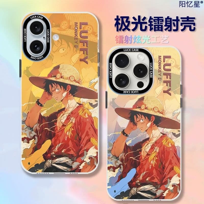 Adequado para Street Wear Luffy caso de telefone Laser dura80 Huawei neo7turbo glória resistente a choque iqo