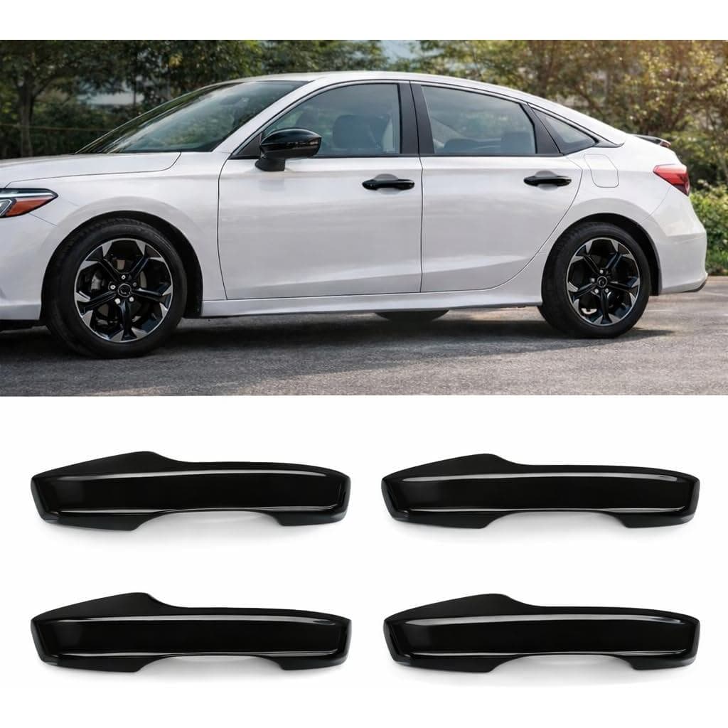 Capa Protetora para Maçaneta Externa de Carro, Sem Adesivo, Estilo OEM, Compatível com Honda Civic 2022–2026 (11ª Geraçã