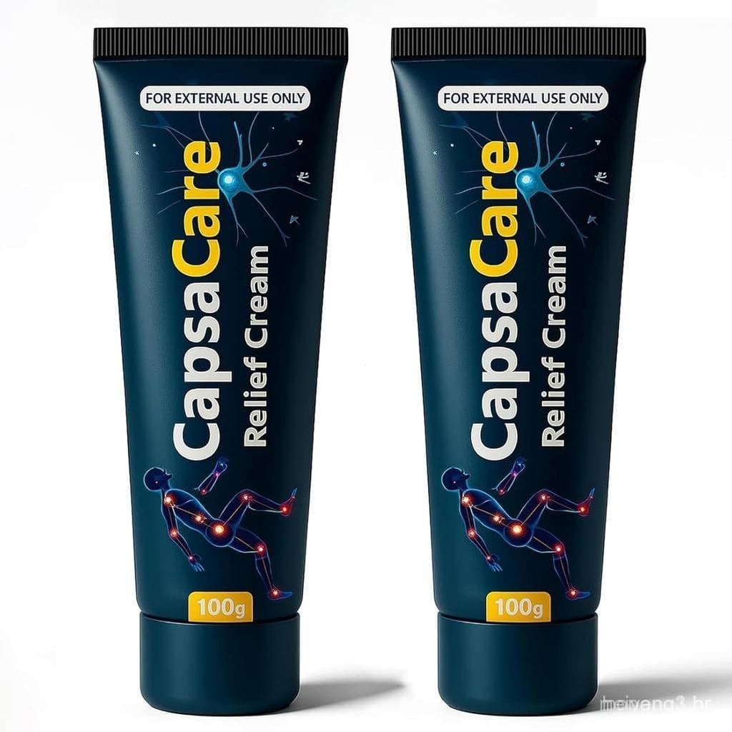 Creme para alívio da neuropatia CapsaCare, adequado para pés, mãos, pernas, articulações, cintura e músculos, creme para