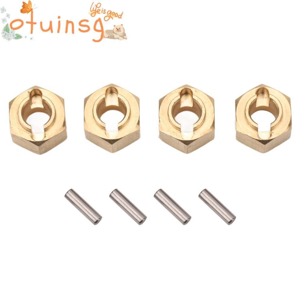 OTUINSG 4 Pçs/Set Roda Hex Hub , Acessórios De Crawler RC , Para Traxxas TRX4M 1/18 Car