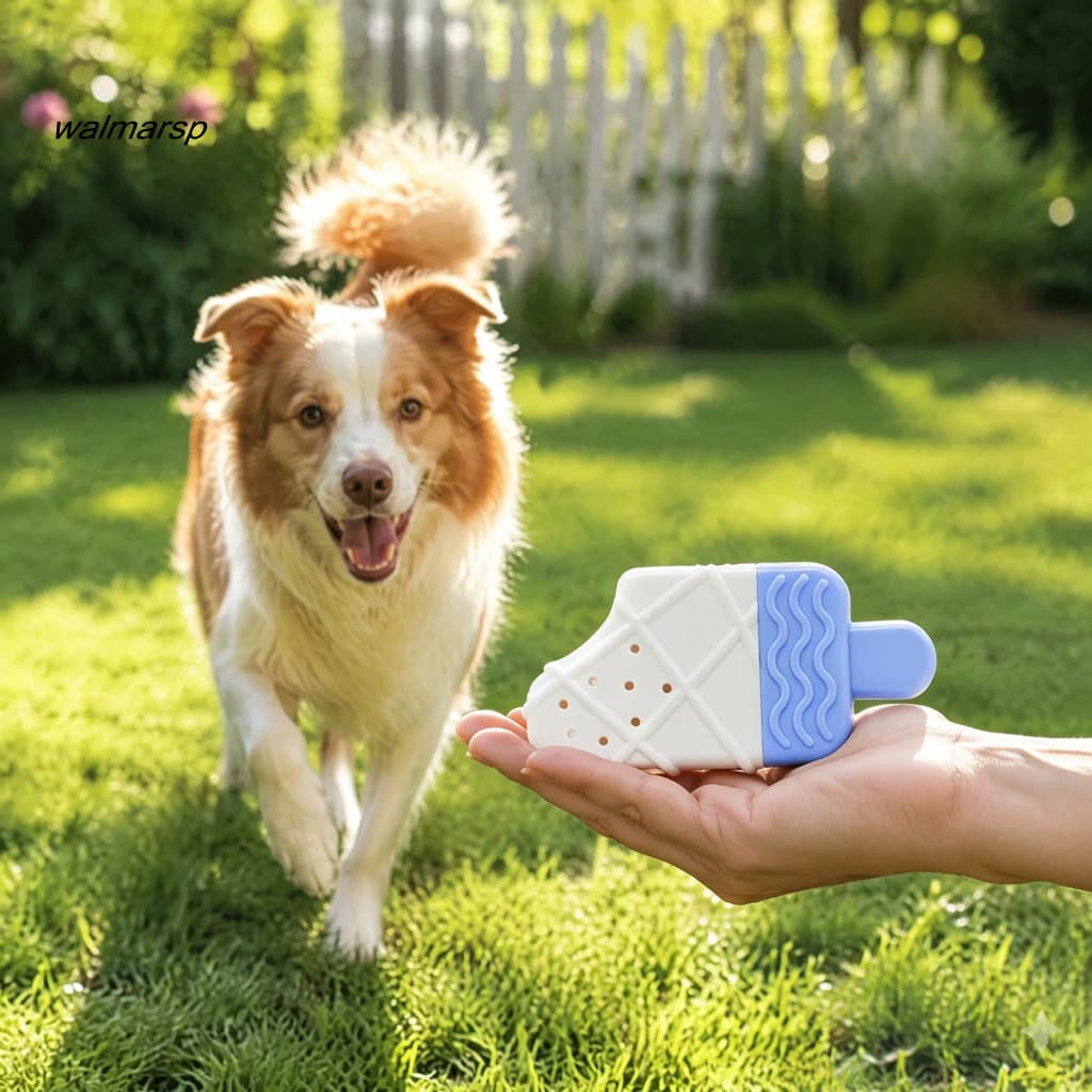 [WMP] Acessórios Interativos Para Brincar Com Animais De Estimação , Brinquedo Resistente À Mastigação De Gelo De Verão