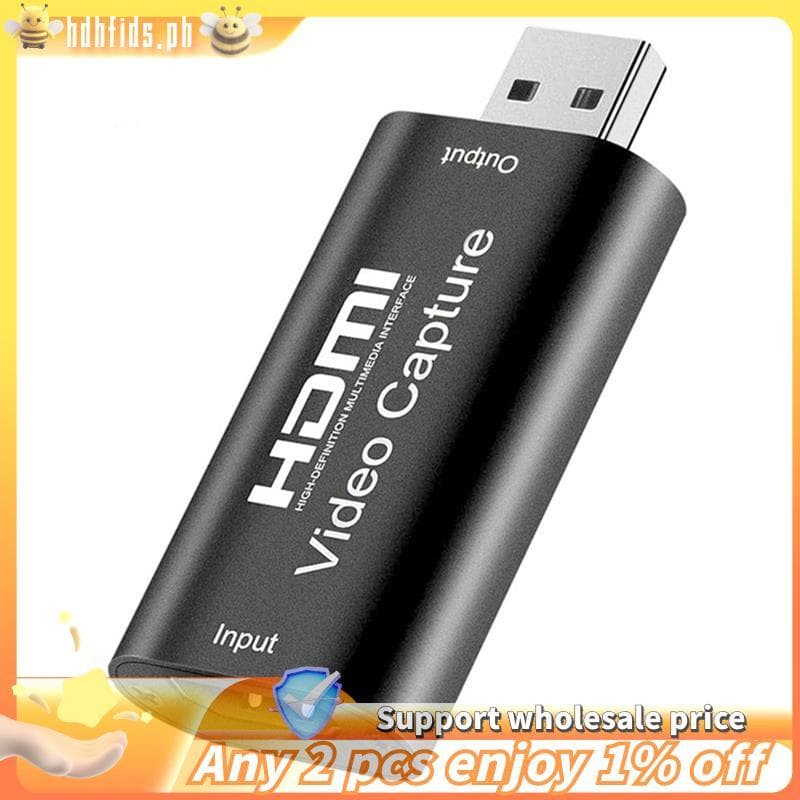 Placa De Captura 4K HD Para USB2.0 Caixa De Gravação De Vídeo 1080P @ 30Hz Câmera Transmissão Ao Vivo