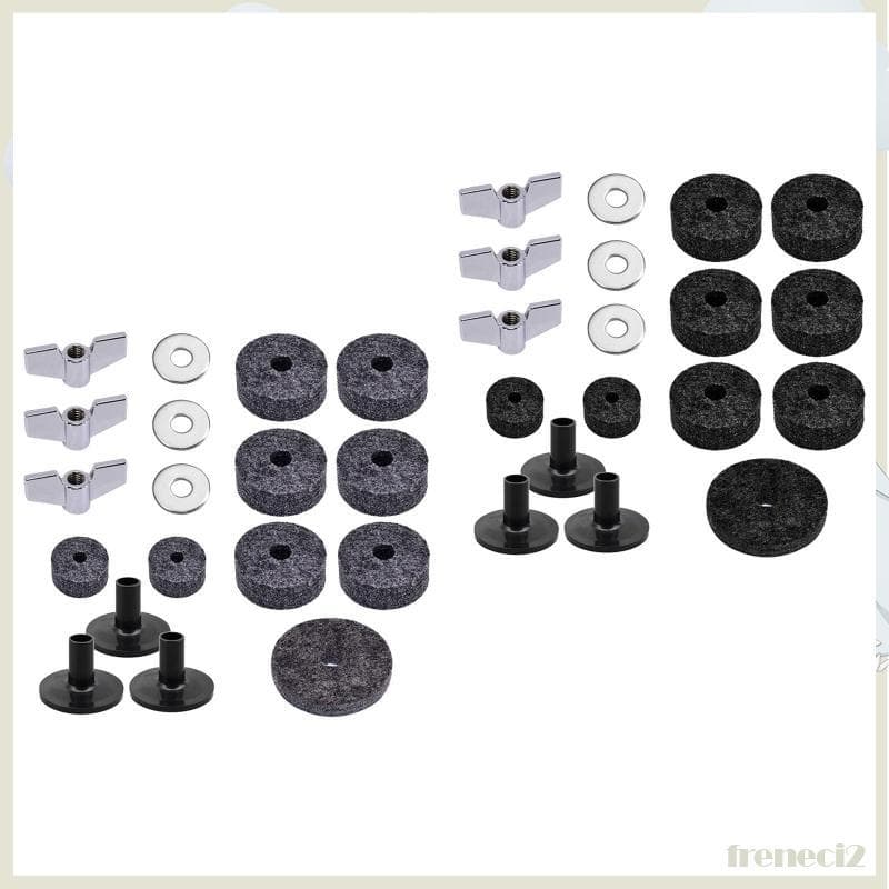 [Freneci2] Peças De Bateria Porcas De Asa Kit Musical Básico Para Iniciantes Acessórios De Reposição Eletrônica Suporte