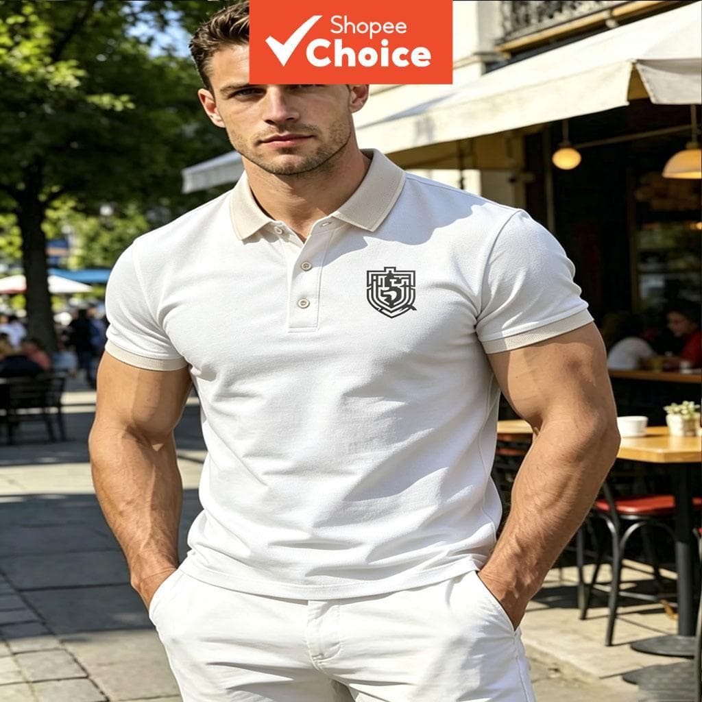 Camiseta para estilo, polo manga longa dri fit masculina, camiseta masculina, estilo masculino, polo com gola