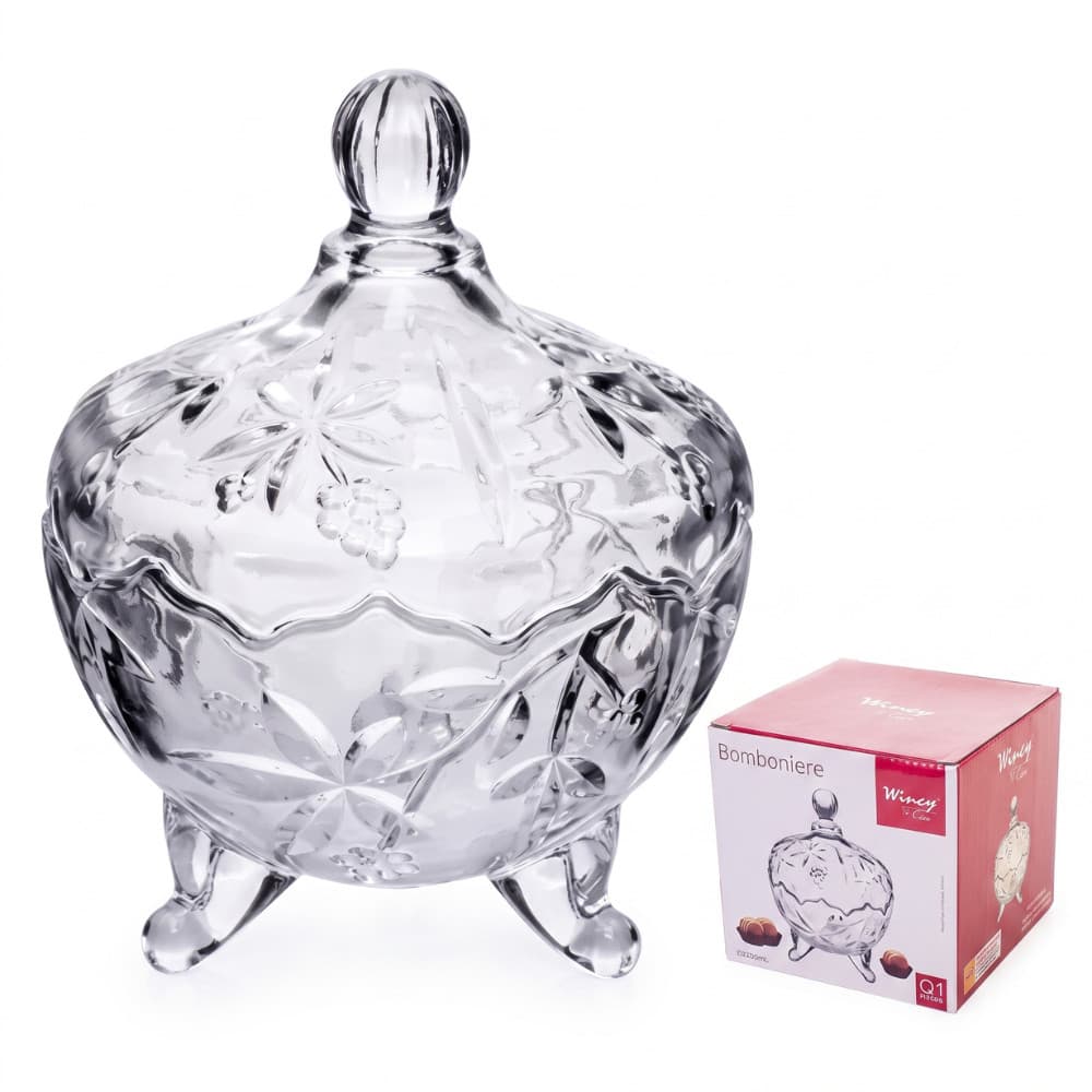 Bomboniere  de Vidro 470ml Premium Wincy