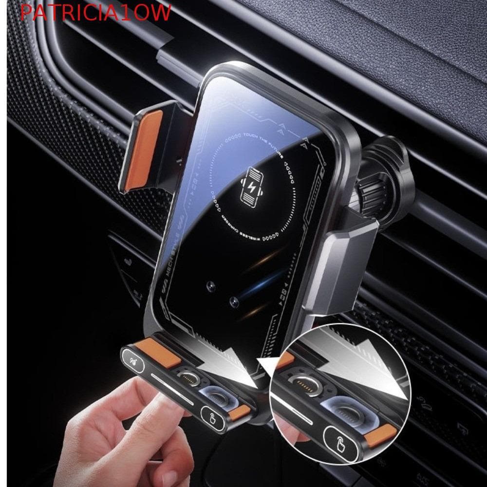 PATRICIA1OW Carregador De Carro Sem Fio , Telefone Para Por Indução Automática , Detecção