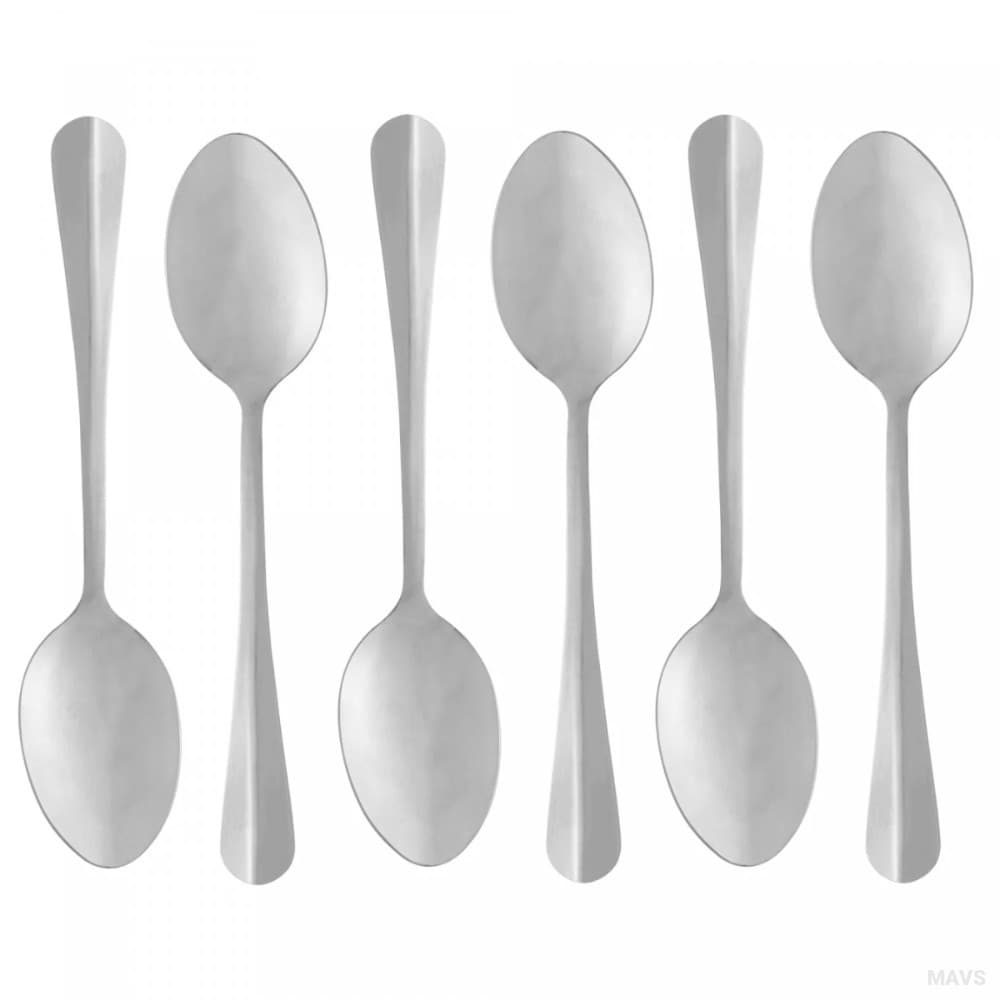 Cj 06 Colheres P/Mesa Aço Inox Positano 1274 Lyor