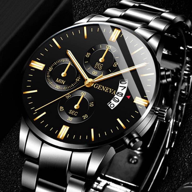 Moda Negócios Relógios Masculinos Calendário De Luxo Relógio De Pulso Quartzo Para Homem Relogio Masculino Montre Homme