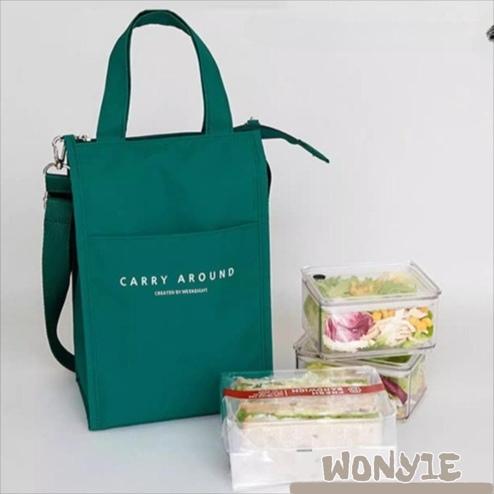 Bolsa Para Lancheira WONY1E , Térmica De Pano De Grande Capacidade Piquenique Com Resfriamento Térmico À Prova D'água