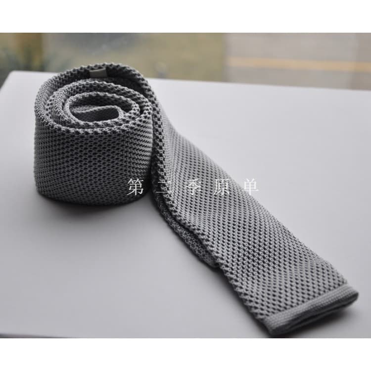 Perry Ellis Comércio Exterior Pedido Original Masculino Versão Coreana Gravata Formal Gravata de Malha Gravata Casual Te