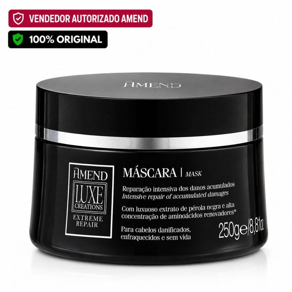 Amend Máscara 250g Luxe Creations Extreme Repair
