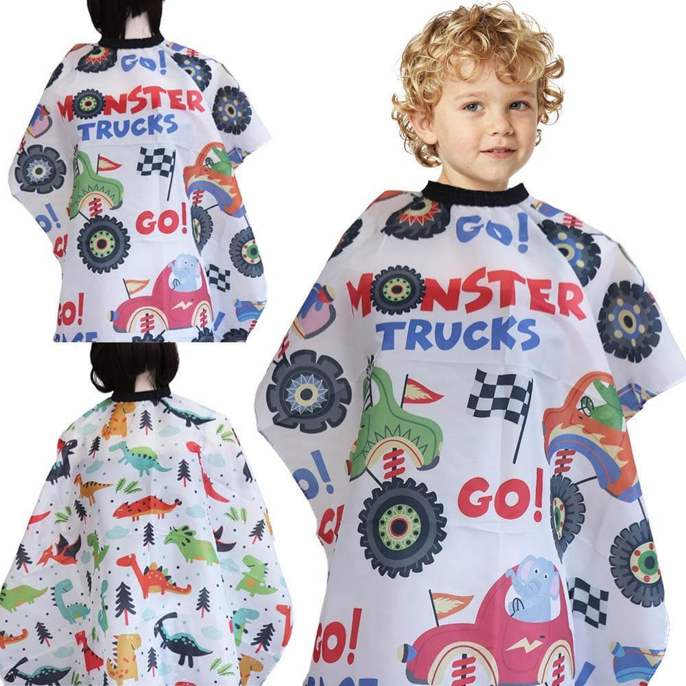 MXFASHIONE Capa De Corte De Cabelo Infantil De Desenho Animado , Macia De Barbeiro Para Salão De Beleza , Fofa