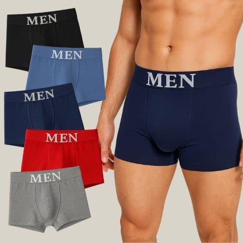Kit 10,8 ou 5 Cuecas Boxer Microfibra Masculino Adulto Premium Alta Elasticidade