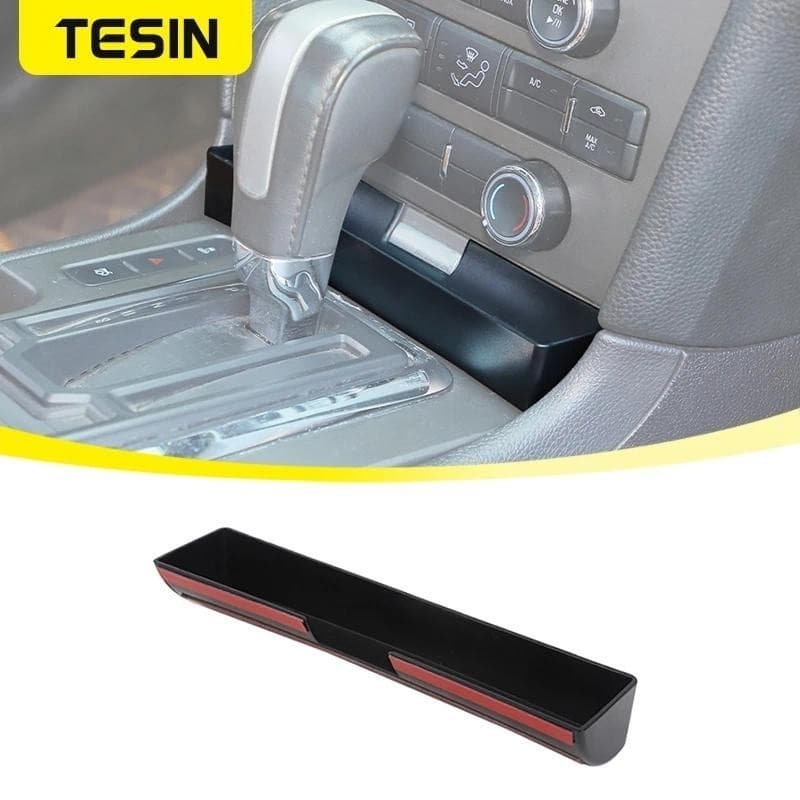 TESIN Estiva Arrumação Caixa De Armazenamento De Mudança De Engrenagem Do Carro Organizador Bandeja Para Ford Mustang 20