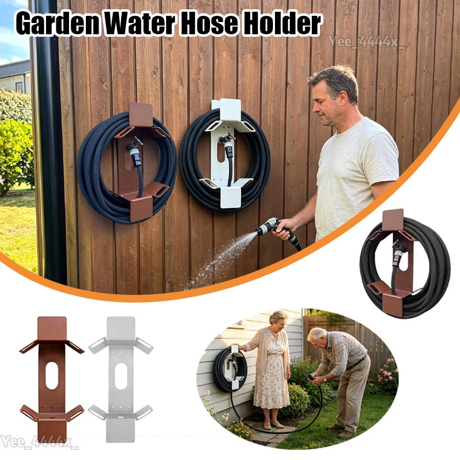 Suporte De Parede Para Mangueira De Jardim , Rack De Organização De Água Ao Ar Livre Quintal , Piscina , Fazenda , Pátio