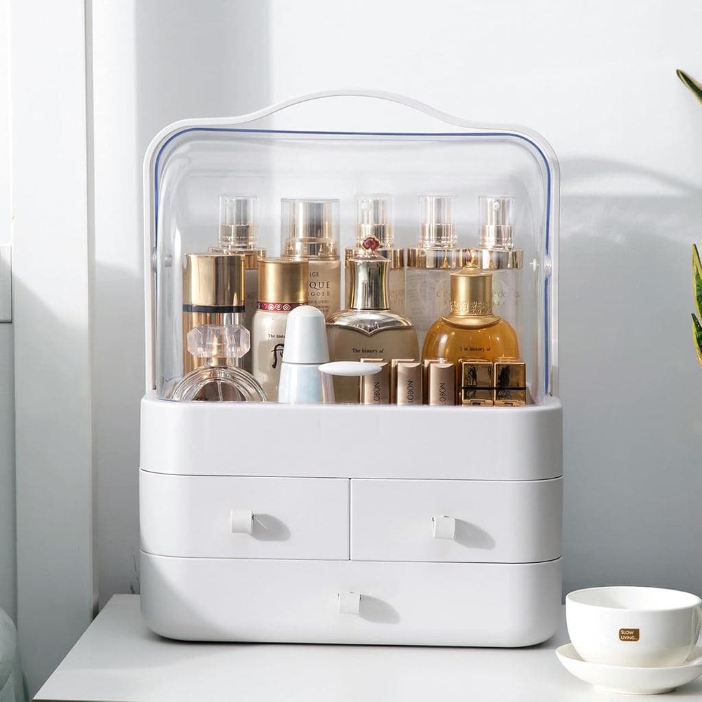Organizador de Maquiagem com Gavetas de Armazenamento, Organizador de Cosméticos em Acrílico |    Organizador de Beleza,