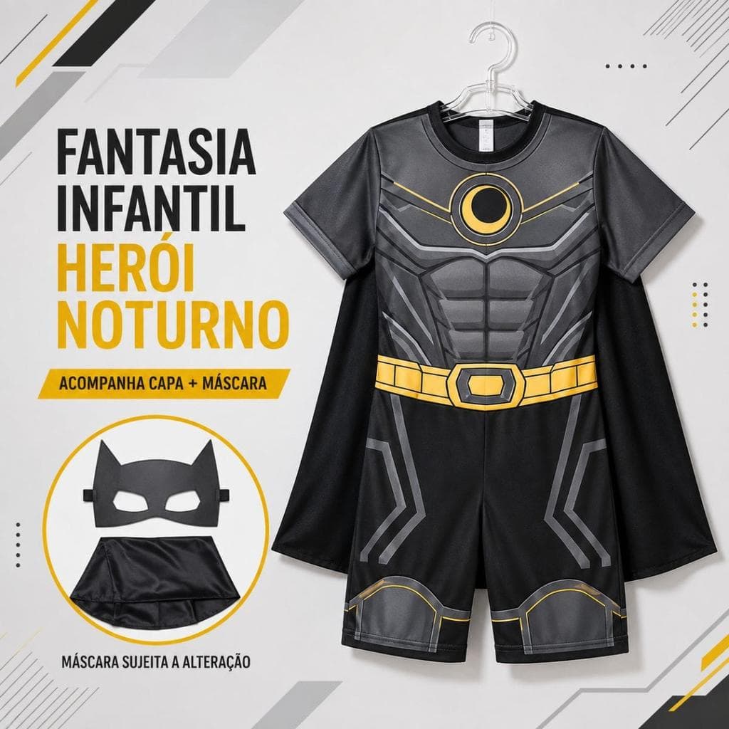 Fantasia Infantil Batman - GG