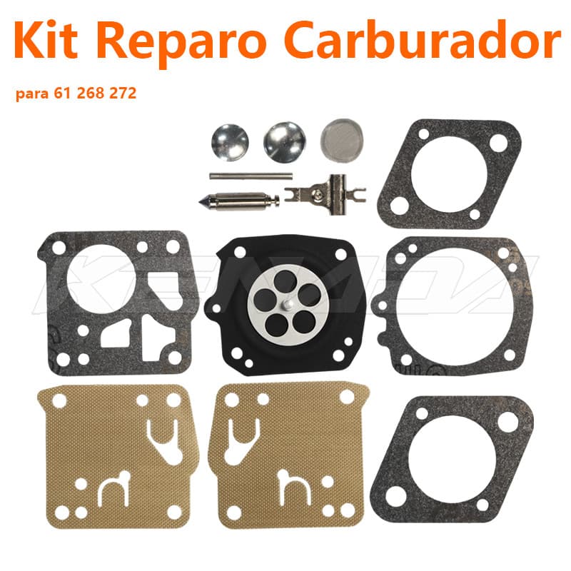 Kit Reparo Diafragma Carburador Motosserra Husqvarna 61 268 272