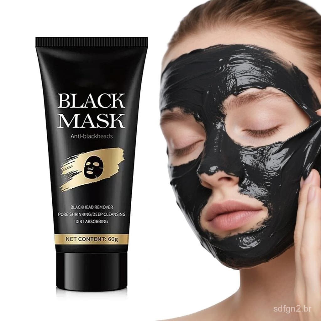 Máscara Removedora de Cravos, Máscara Facial de Carvão Ativado para o Nariz, 2,1 oz |   A película flexível remove o exc