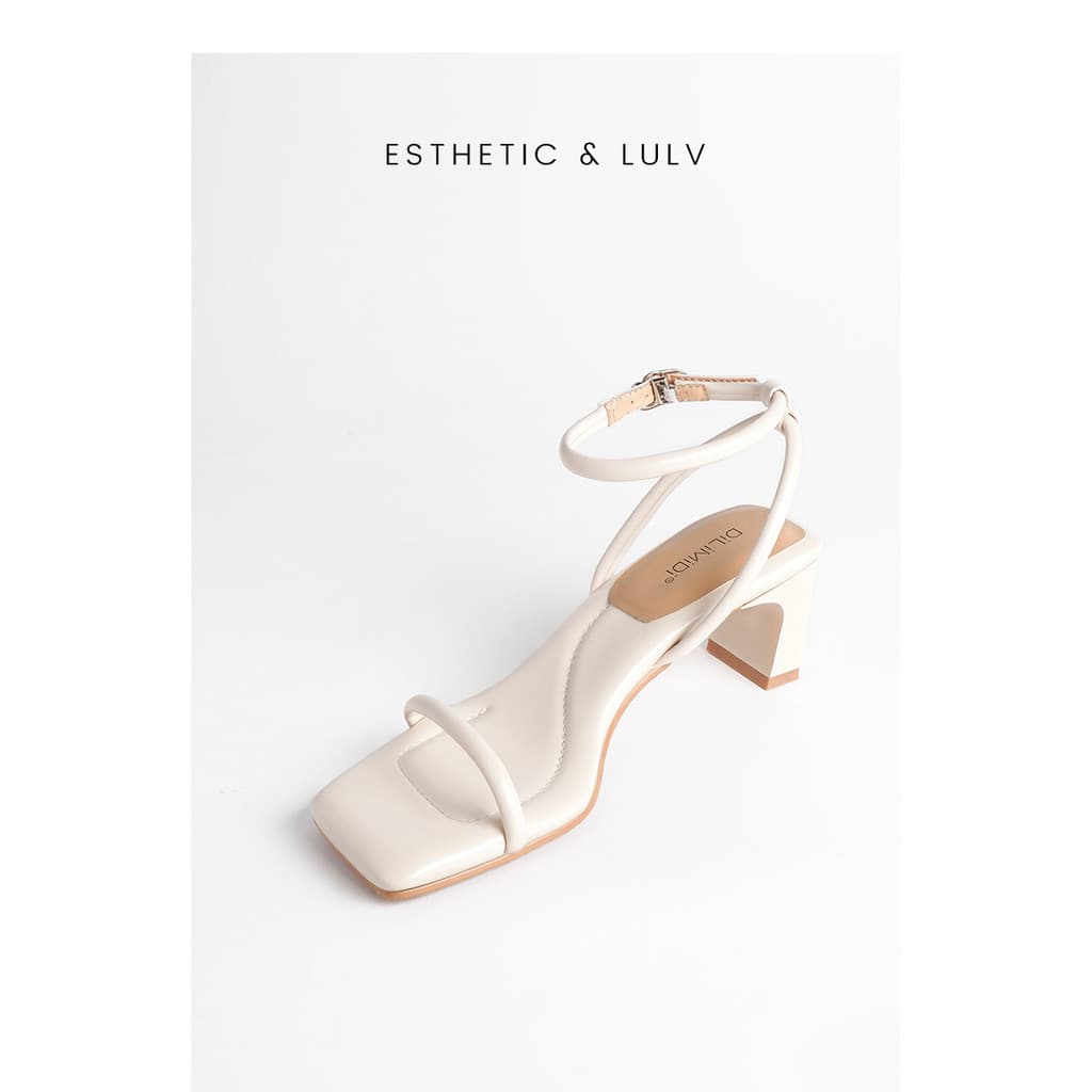 Sandálias brancas femininas verão exterior Wear high-End estilo francês merda-piso salto alto feminino verão salto gross