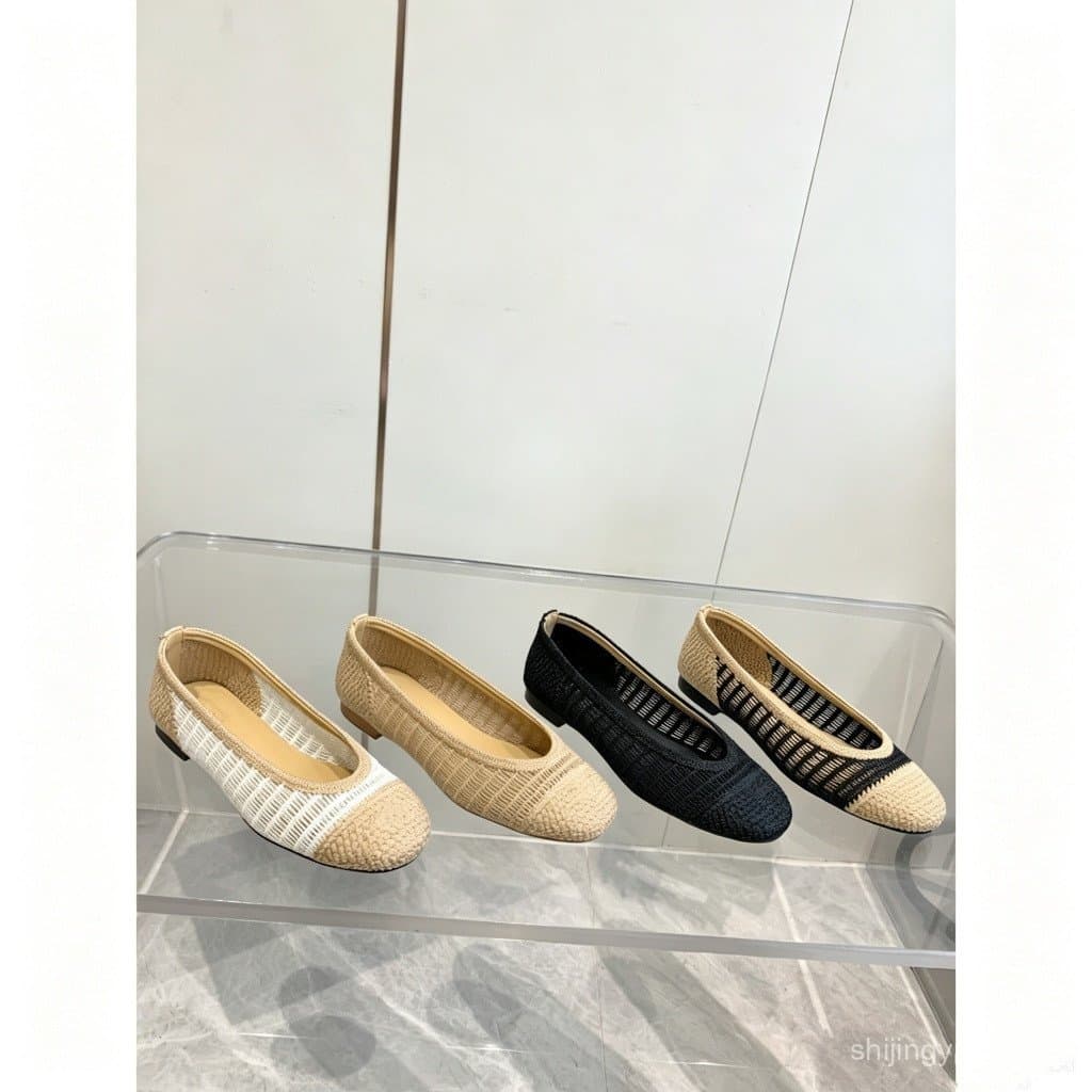 Sapatilhas Femininas, Sapatilhas de Ballet, Sapatos Modernos de Tecido de Alta Qualidade LFJM